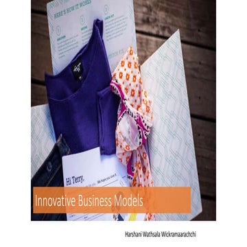 Innovative Business Models