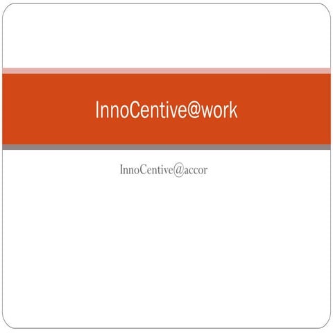 Inno Centive@Work
