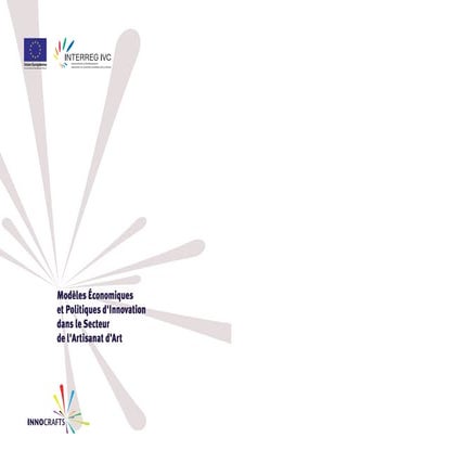 Modèles Économiques et politique d'innovation dans le Secteur de l'Artisanat ...