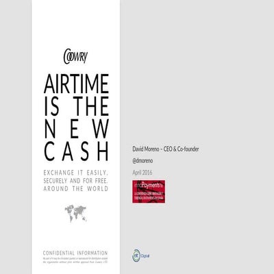Airtime is the new cash