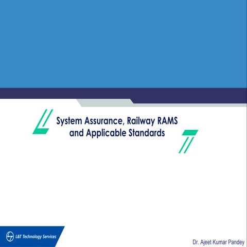 System Assurance & RAMS