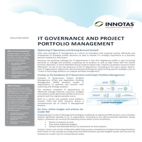 Innotas itg-ppm-datasheet