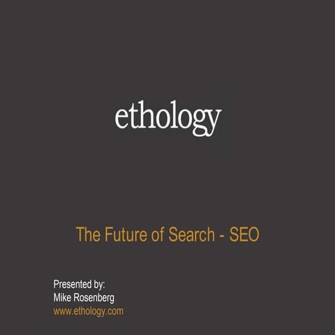Innotech future-search-ethology-mike-rosenberg
