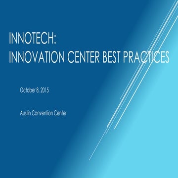 IT Executive Luncheon: Innovation Centers 