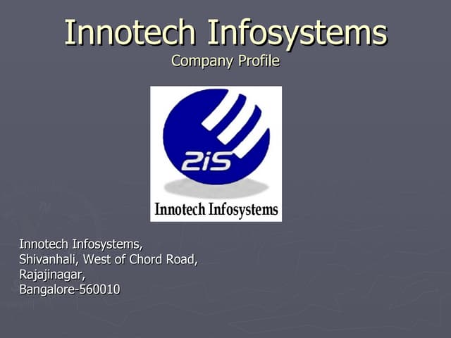 Innotech Infosystems