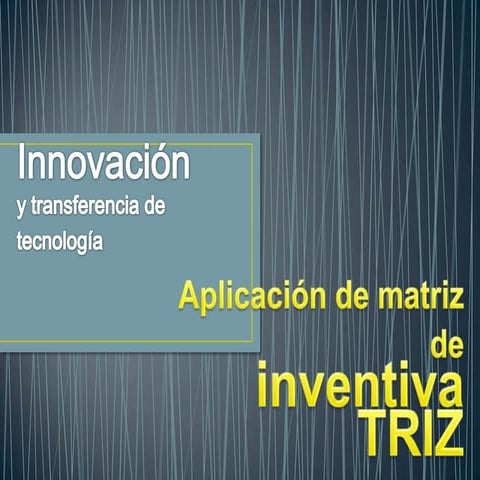 Innovación