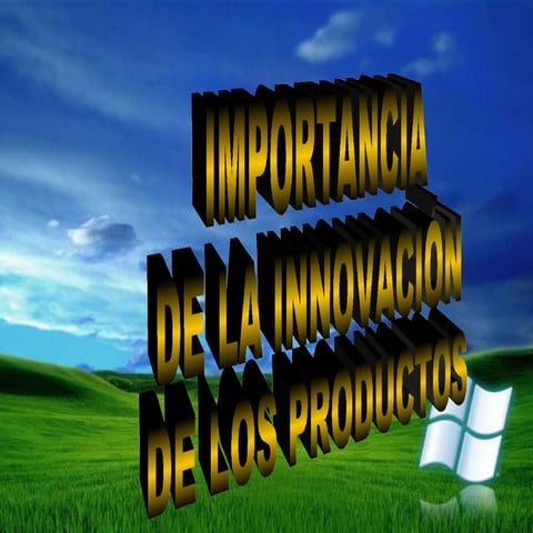 InnovacióN De Los Productos