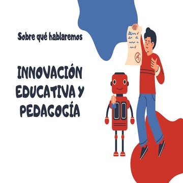 Formación de docentes para la innovación educativa María Gpe. Moreno | PDF