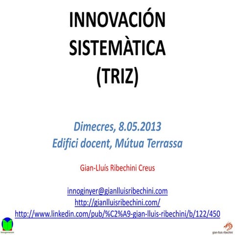Innovación sistematica