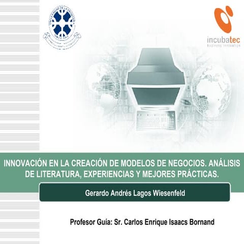 Innovacion en la creacion de modelos de negocios | PPT