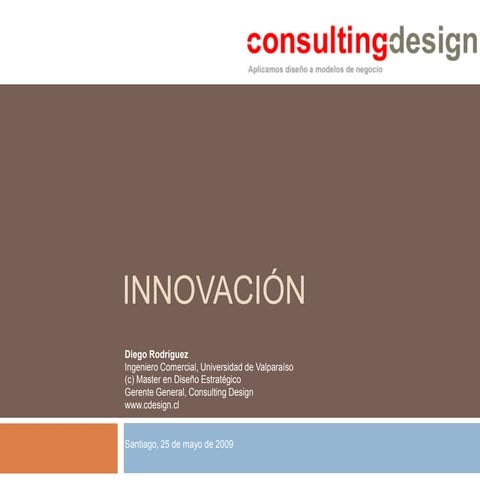 Innovacion y modelos de negocio
