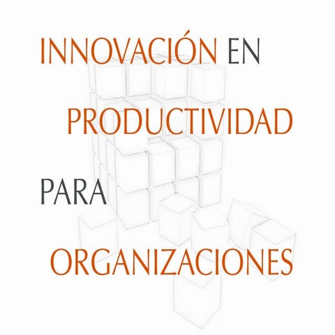 Innovación en productividad para organizaciones