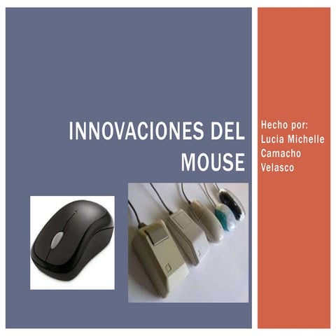 infografia del mouse | PPTX