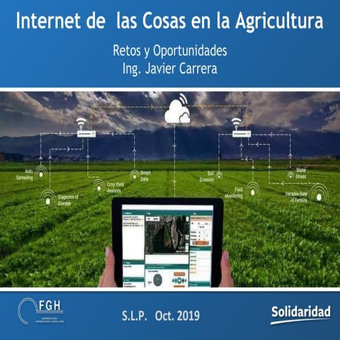 Innovaciones digitales en la Agricultura