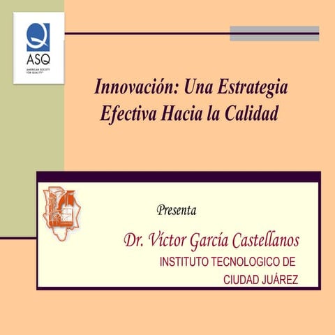 Innovación hacia la Calidad