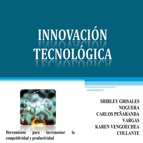 Innovacion tecnologica