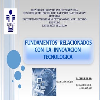 Innovacion tecnologica