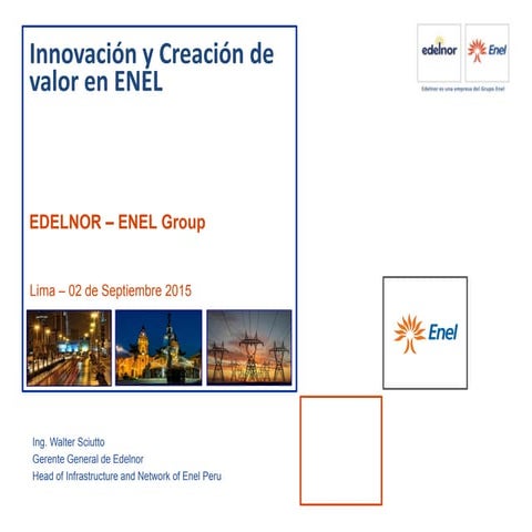 Innovación y creación de valor en Enel