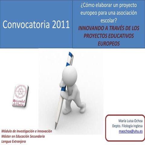 Programas Europeos. Parte II