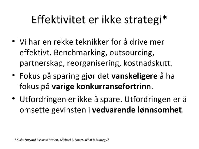 Innovasjon og strategi