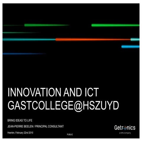 Innovation and ICT