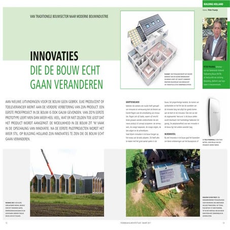 Innovaties die de bouw echt veranderen 2017