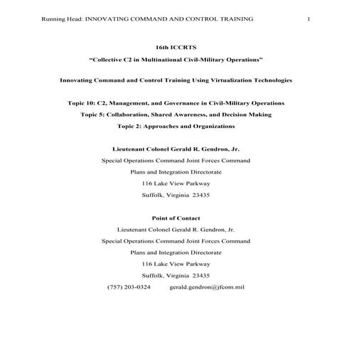 JELC-Lite: Unconventional Instructional Design for Special Operations ...