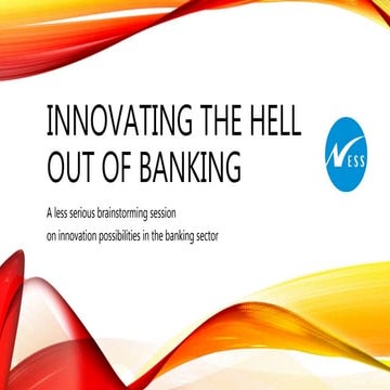 Innovating the hell out of banking #withCIB