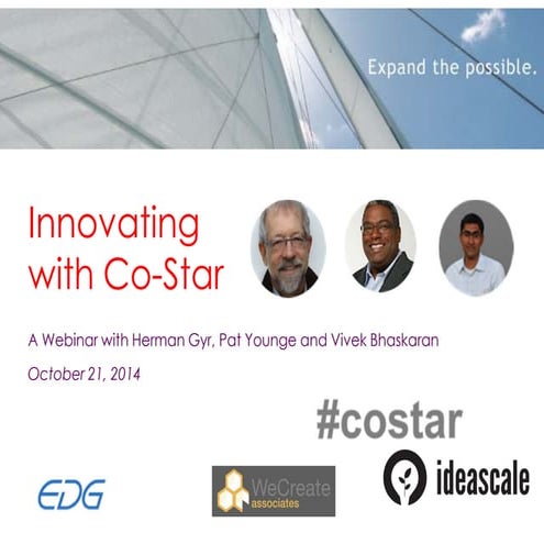 Presentation: Innovating with Co-Star