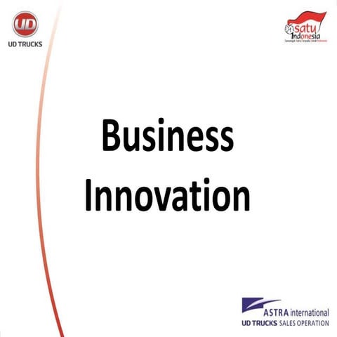 Understanding Innovation in Business (Presentation Template)pptx | PPTX