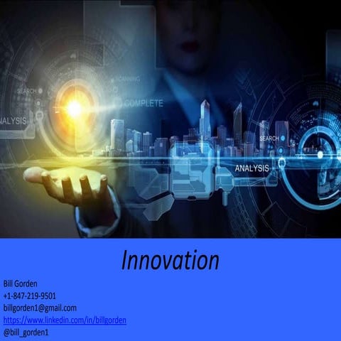 Innovation - Bill Gorden