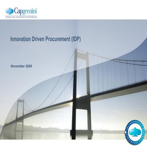 Innovation Driven Procurement