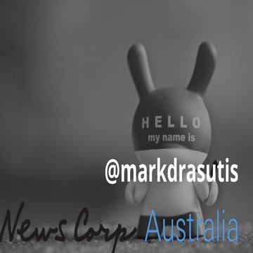 #CSOAUS: Innovation - for a brighter future at News Corp Australia