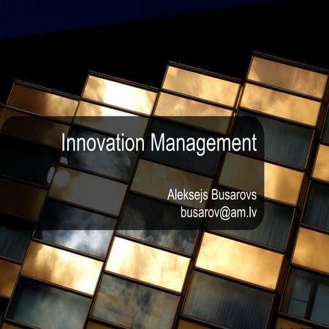 Innovation Management