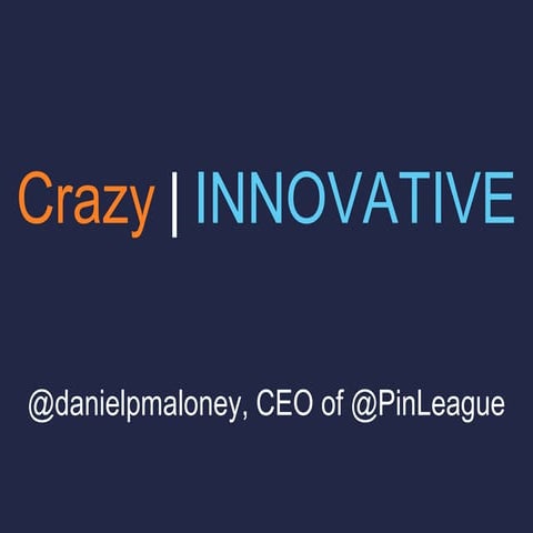 #CrazyOKC Building a More Innovative Oklahoma City - InternOKC Program June 2013