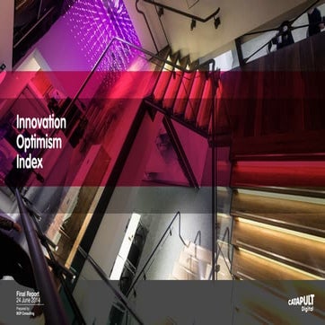 Digital Catapult's Innovation Optimism Index