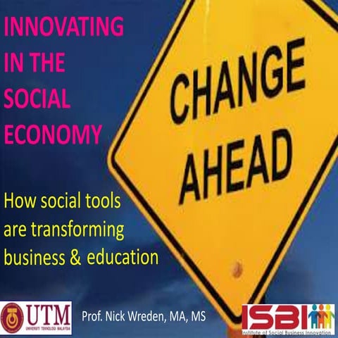 Innovation in the Social Economy