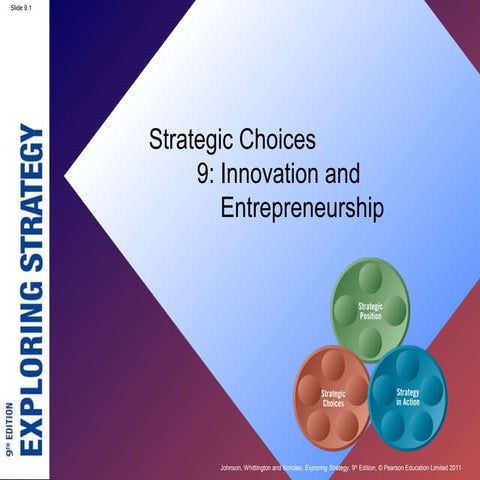 Innovation and entrepreneurship