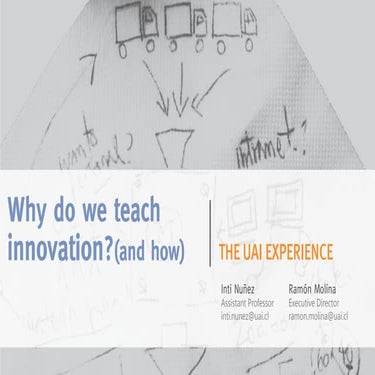 Innovation and entrepreneurship uai experience