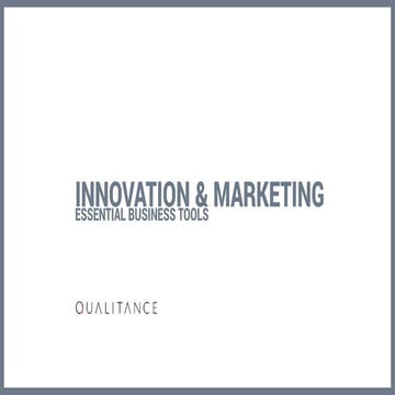 Innovation and marketing