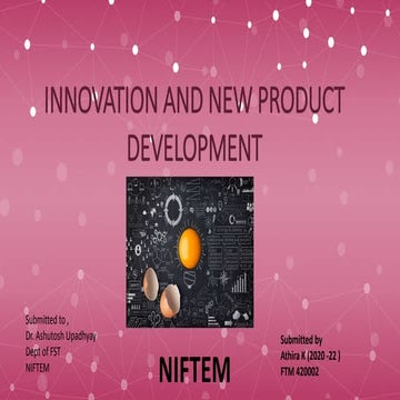 Innovation and new product development strategy