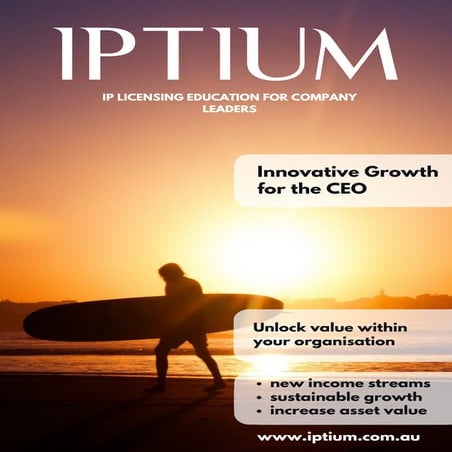 New Income Streams  -  Innovation and the ceo by iptium