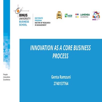 INNOVATION AS THE CORE BUSINESS PROCESS_GENTA RAMZUNI.pdf