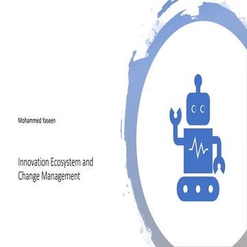 Innovation change mangement m_yaseen