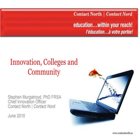 Innovation colleges and community final