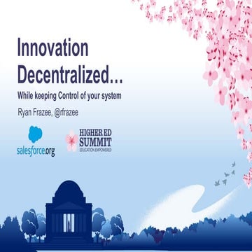 Innovation Decentralized