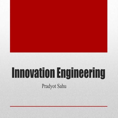 Innovation engineering