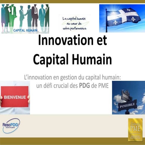 Innovation et capital humain 