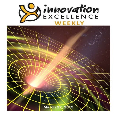 Innovation Excellence Weekly - Issue 25