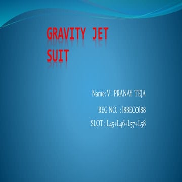 gravity jet suit